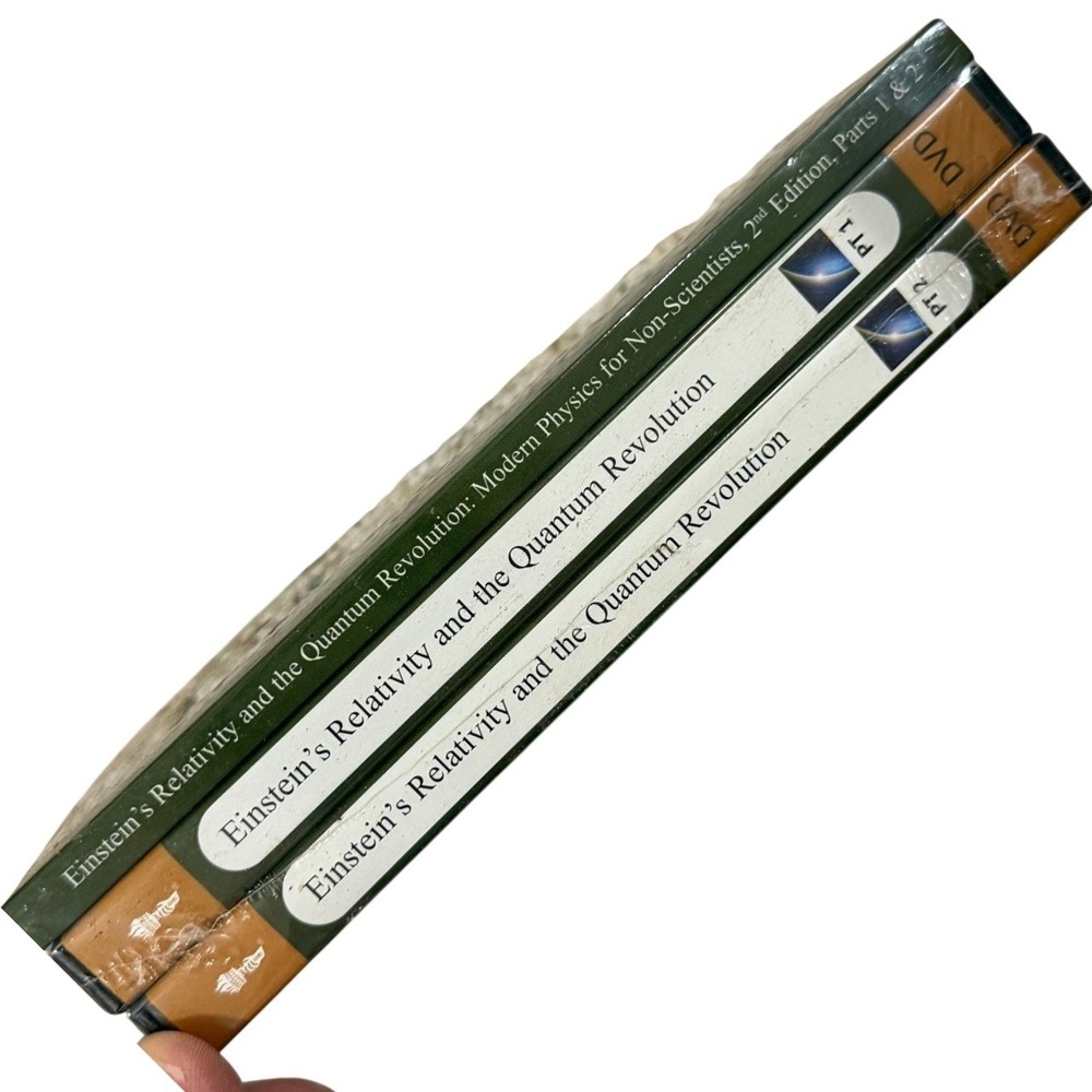 The Great Courses Einstein's Relativity & Quantum Revolution DVD Set Sealed